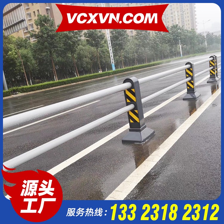 城市道路中间围栏 道路市政护栏生产商 道路防护护栏厂家 交通机非护栏